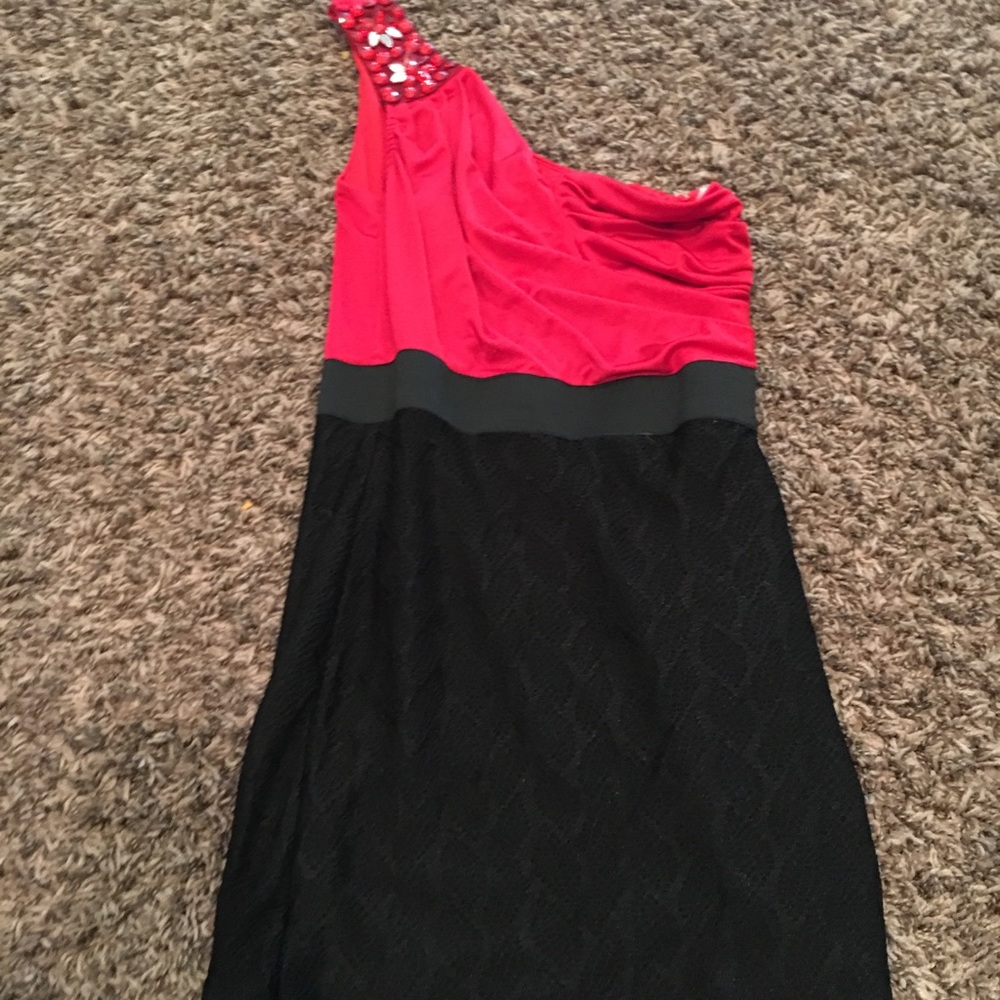 Going out dress one shoulder